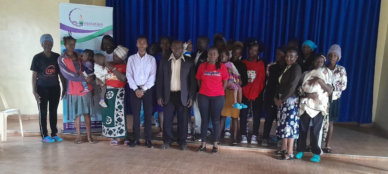 Build up activity celebrating the World Day Against Trafficking in Person at Ngong, kajiado County