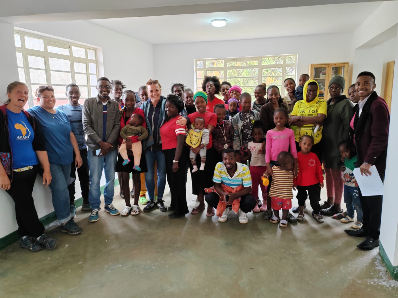 Countering Human Trafficking training on Young and teenage Mothers of Salama craft