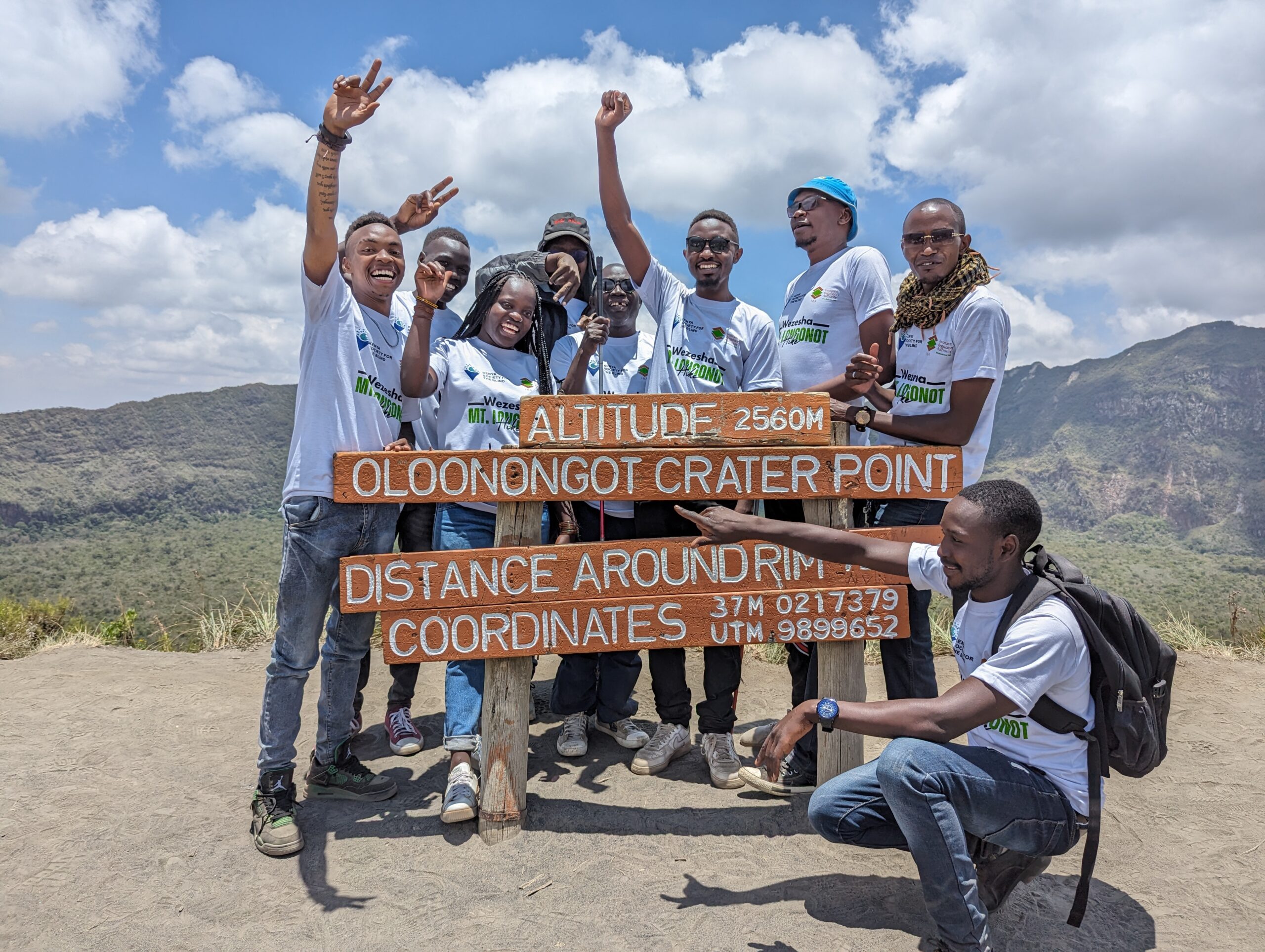 Climb for the Blind Wezesha na Longonot