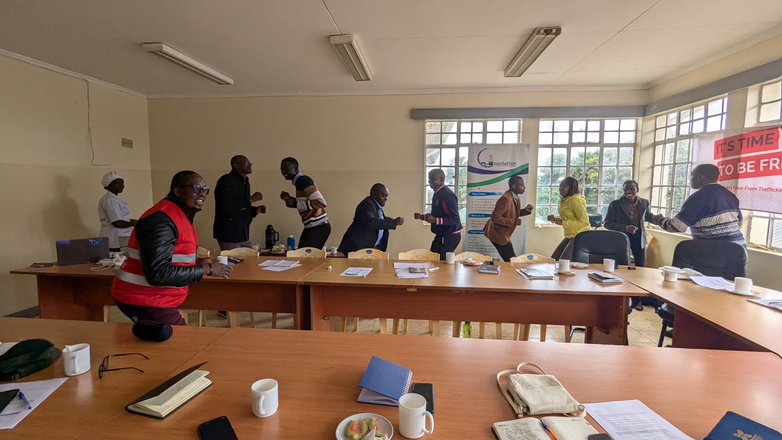 Human Trafficking Capacity Building to the Kajiado 1st respondents and county officials