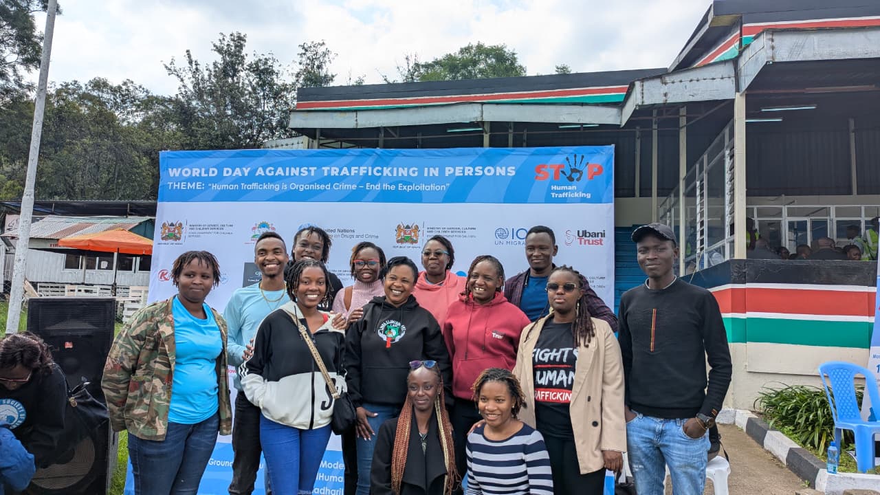 CEA at Nakuru for the World Day Against Trafficking in Persons celebration 2025