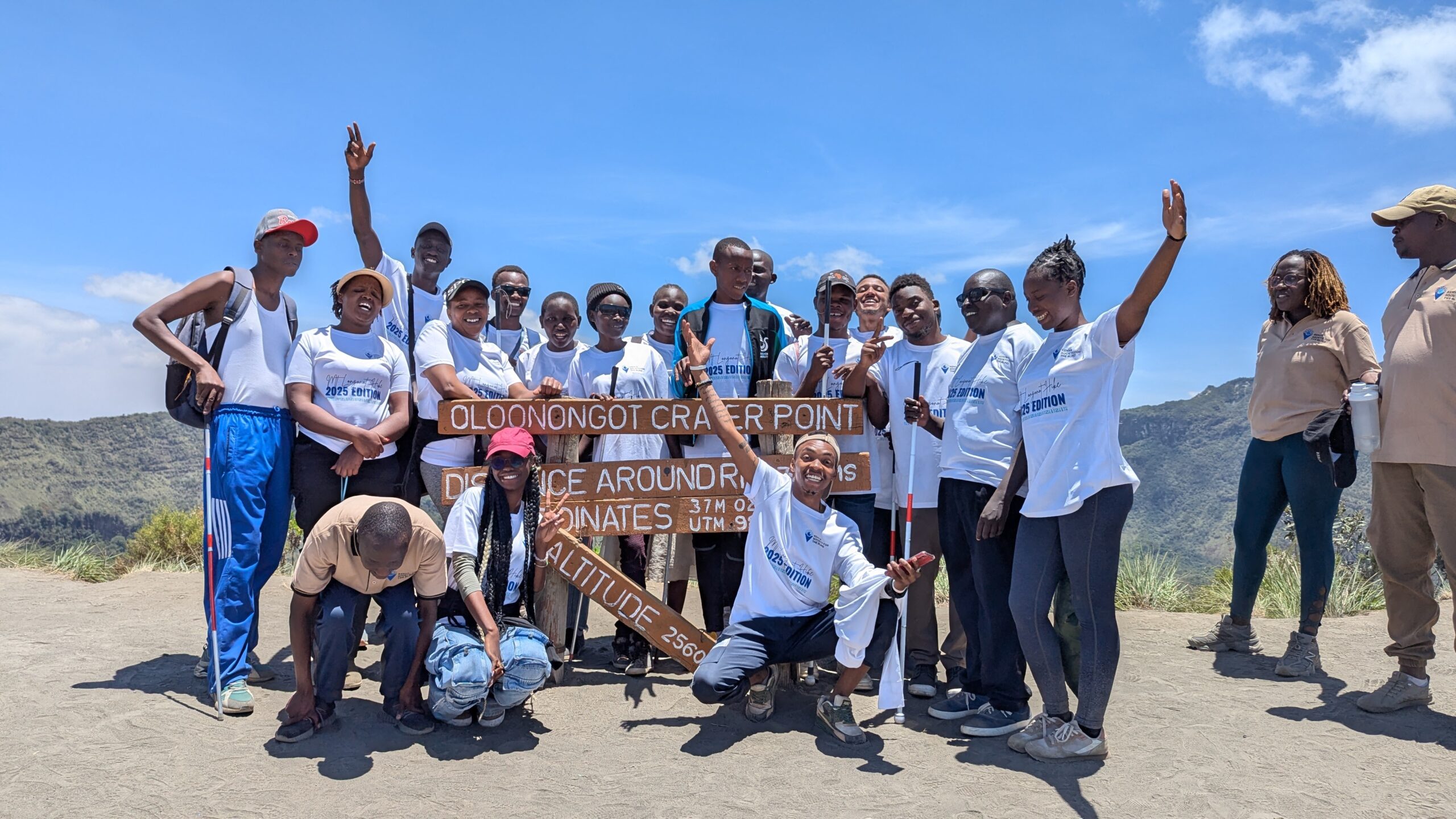 Consolation Joins the Mt. Longonot Charity Climb 2025: A Journey of Inclusion, Perseverance, and Shared Vision