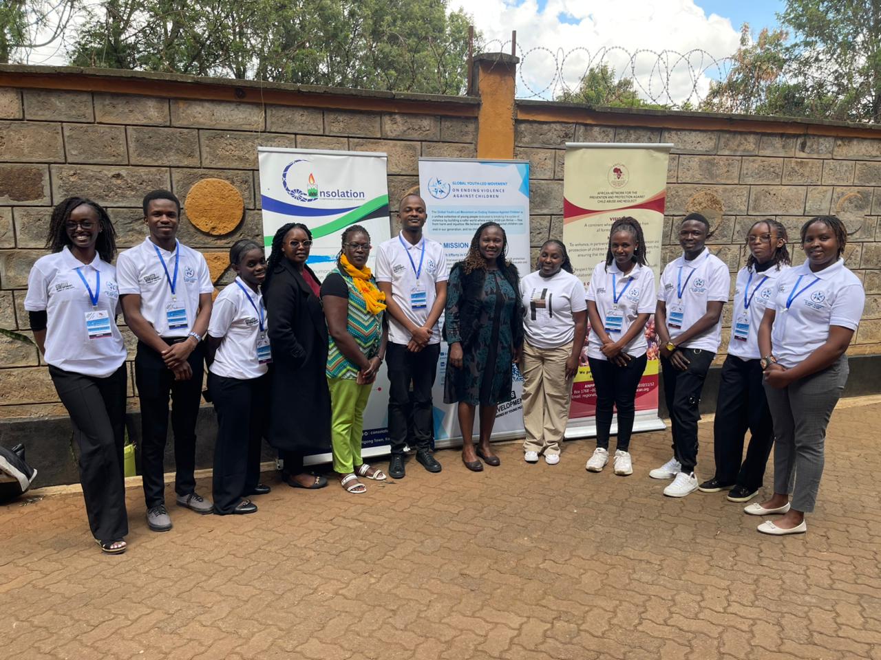 Consolation among the Youth Leaders Trained to Strengthen Efforts to End Violence Against Children